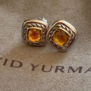 David Yurman Cable Classics Citrine Earrings